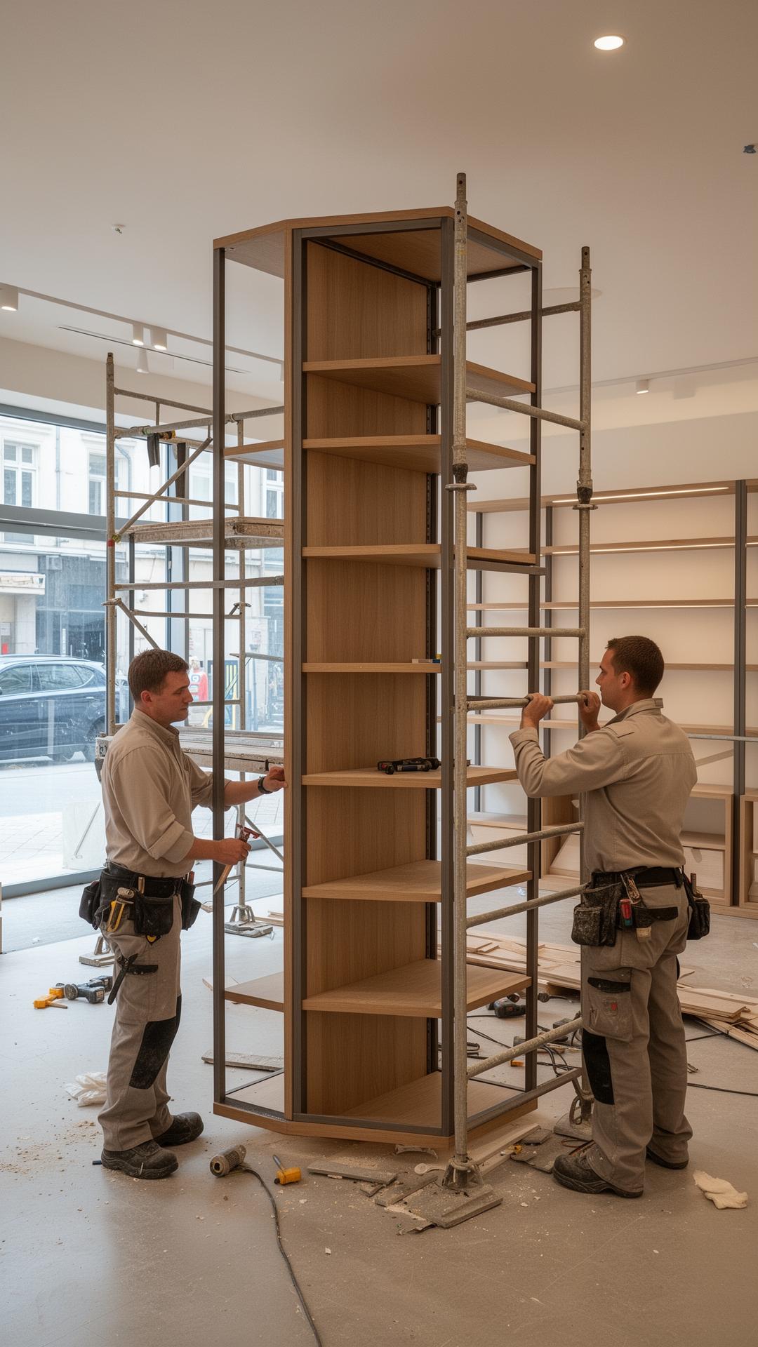Instalación retail